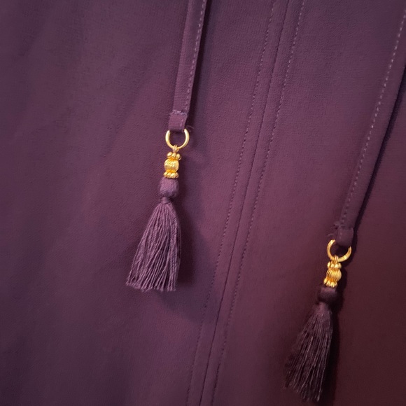 Tommy bahama sheer purple full length coverup - Picture 5 of 6